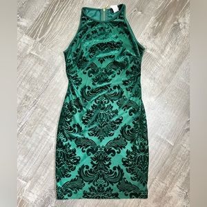 B.Darlin green dress